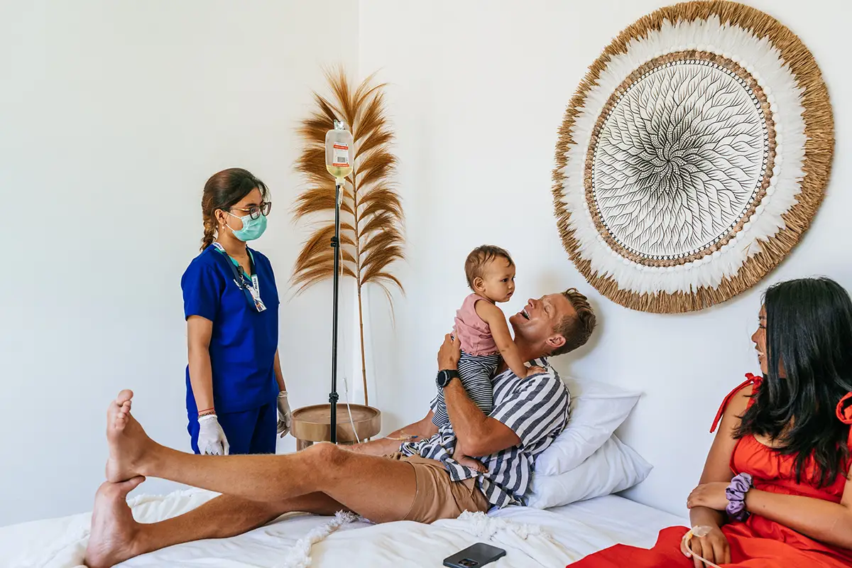 IV Drip treatment in Bali 1