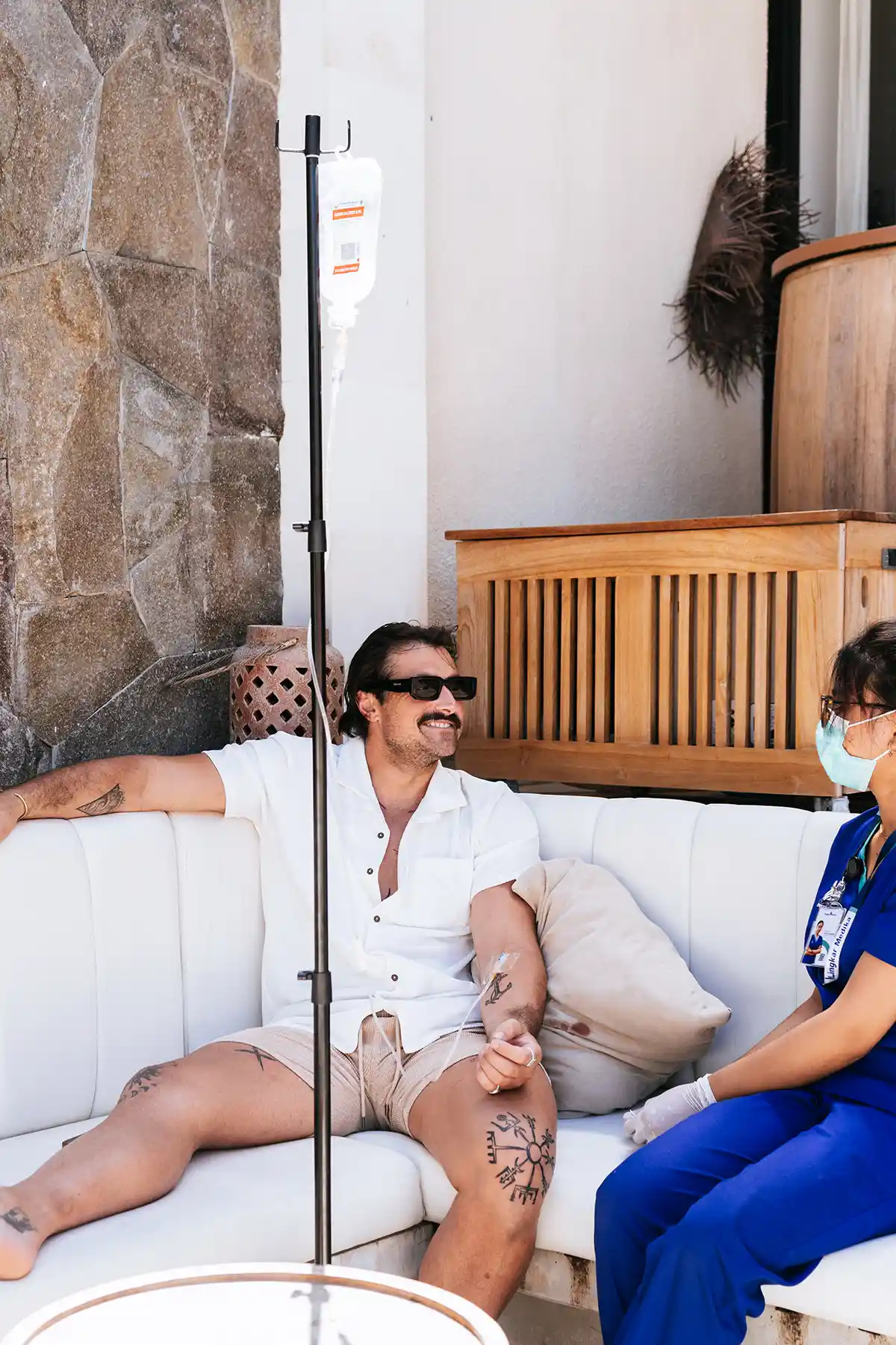 IV Drip treatment in Bali