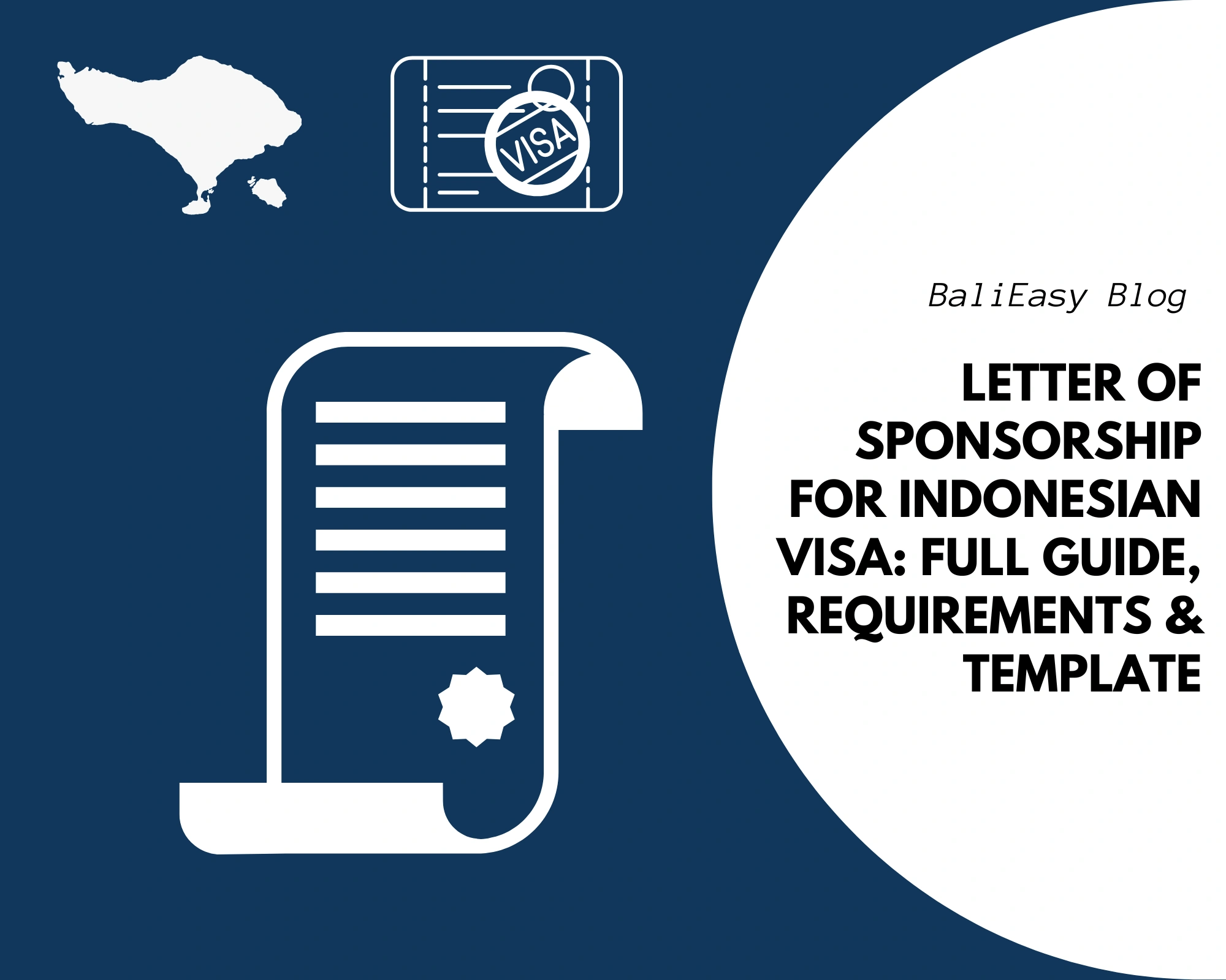 Letter of Sponsorship for Indonesian Visa Full Guide, Requirements & Template