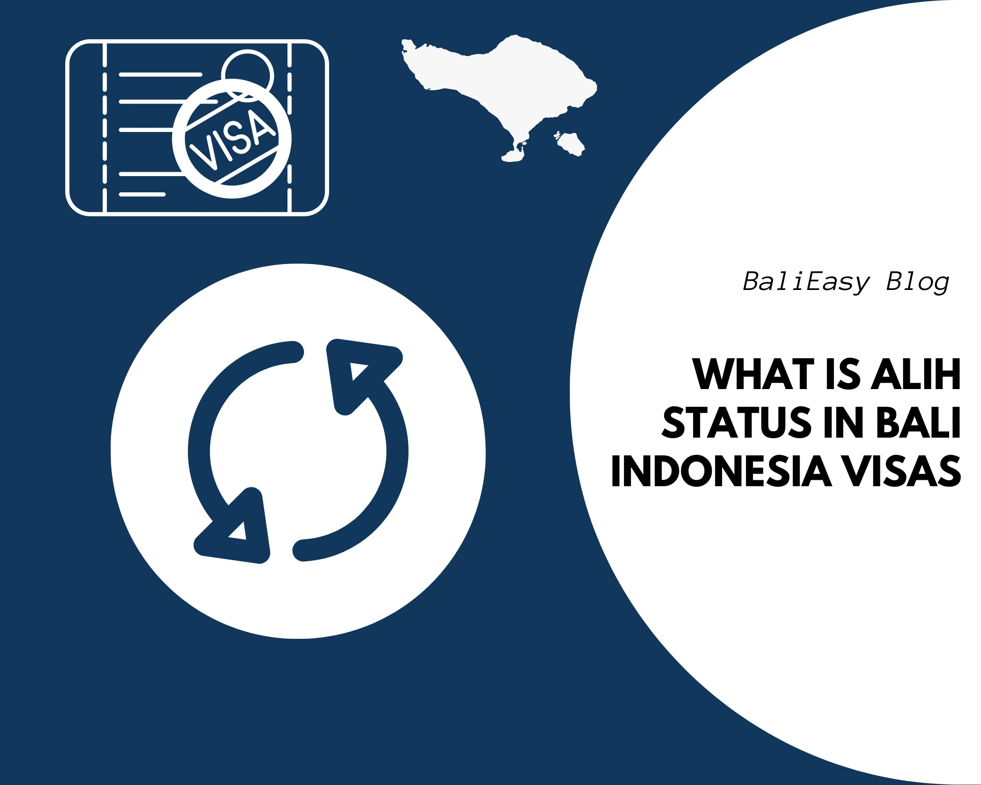 What is alih status in bali indonesia visas