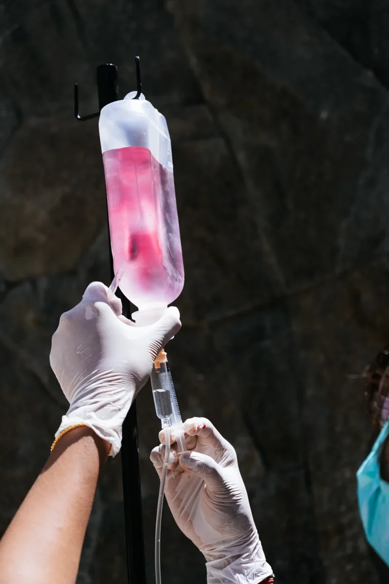 IV Drip Process in Bali - 2